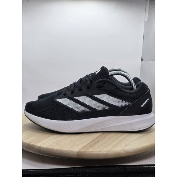Adidas Mens size 9 DURAMO RC U Shoes Training Black Sneakers Run GYM Casual Shoe - Picture 1 of 9